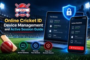 Online Cricket ID Device Management and Active Session Guide