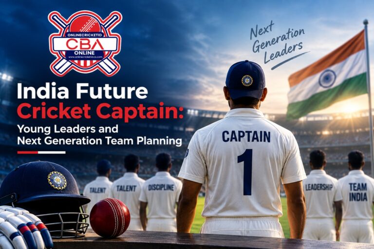 India Future Cricket Captain: Young Leaders and Next Generation Team Planning