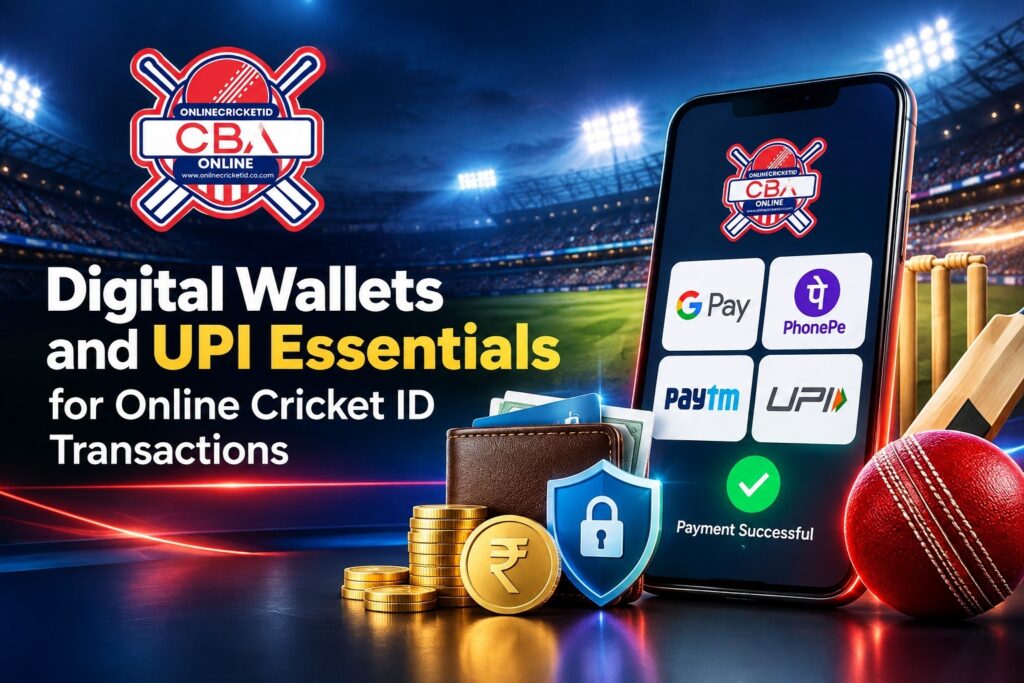 Digital Wallets and UPI Essentials for Online Cricket ID Transactions